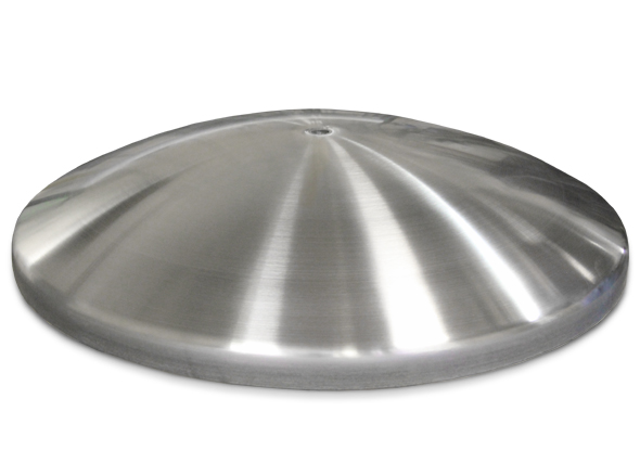 Metal spinning tank heads