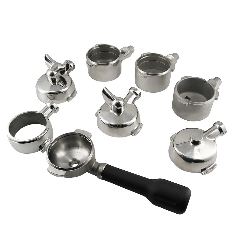 YUESHEN custom Stainless Steel Coffee Accessories coffee tamper/filter/steam nozzle/cup holder tray - Image 2