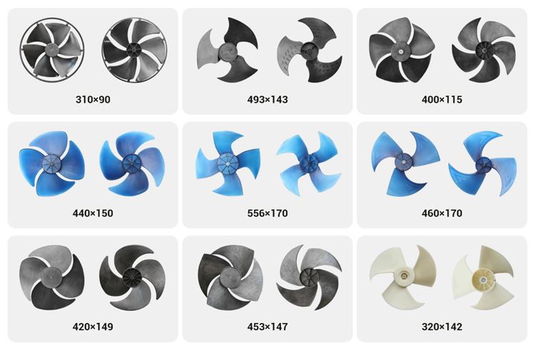 custom plastic fan blades Impeller Blade - Image 6