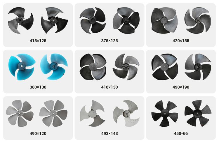 custom plastic fan blades Impeller Blade - Image 7