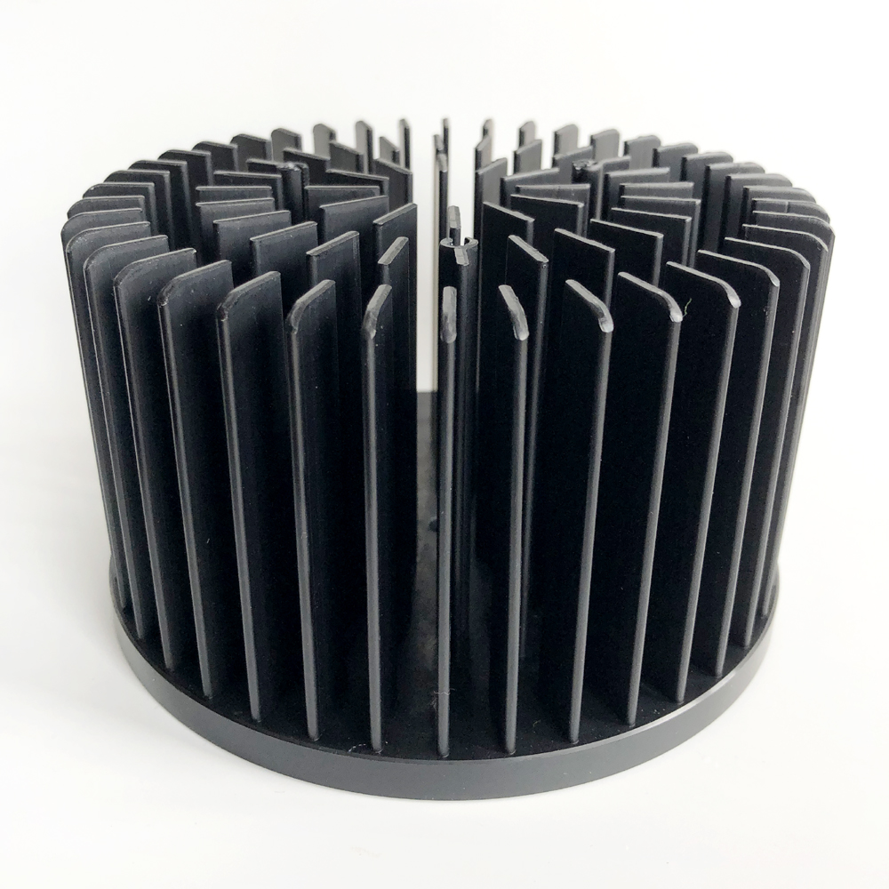 Cold forged LED heatsink grow light heatsink round heatsink - Image 3