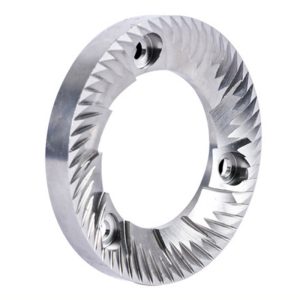 cnc custom stainless steel burr coffee grinder disc