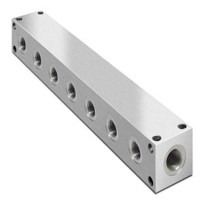 China custom Hydraulic Parallel Scheme Aluminium Manifold