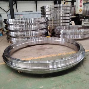 China custom Large Diameter Aluminum Rolled Ring Forging