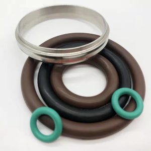 Custom high temperature resistance O-type fluorine rubber ring