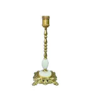 All copper desk lamp