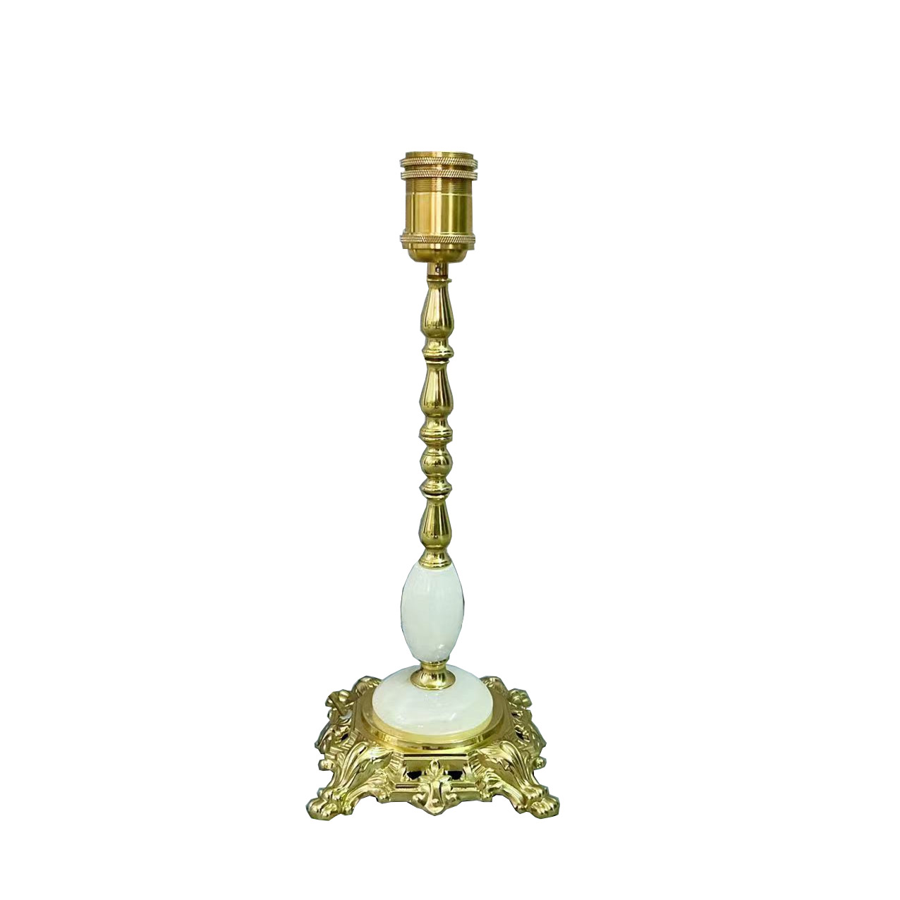 All copper desk lamp