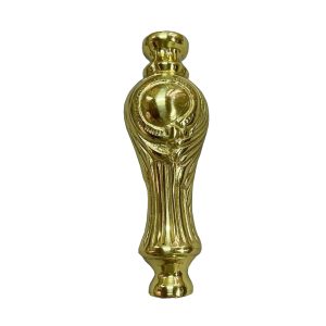 YUESHEN Brass Table Lamp Central Post Assembly Parts Tassel Floor Lamp Die Cast Pattern Solid Copper Hollow Connecting Post