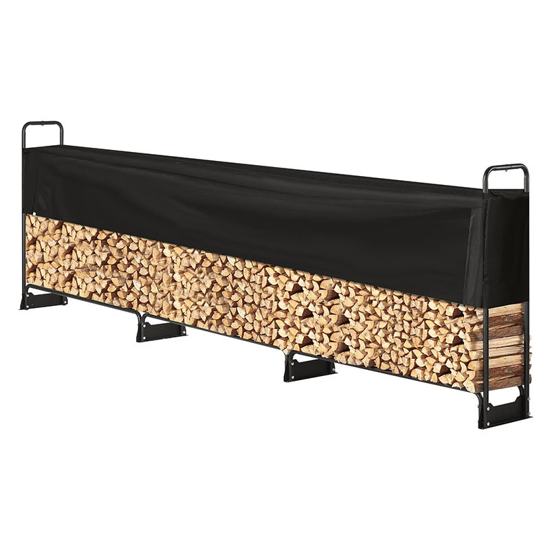 YUESHEN Firewood Storage Solution: Durable and Stylish Outdoor Rack