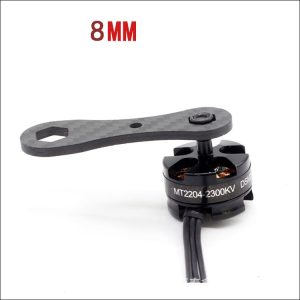 YUESHEN Carbon Fiber Hex Wrench: Essential for FPV Drone Motors (8mm/10mm)