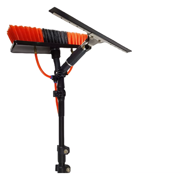 YUESHEN Water-Fed Cleaning Pole & Brush Kit – Professional High-Reach Wet Cleaning Solution