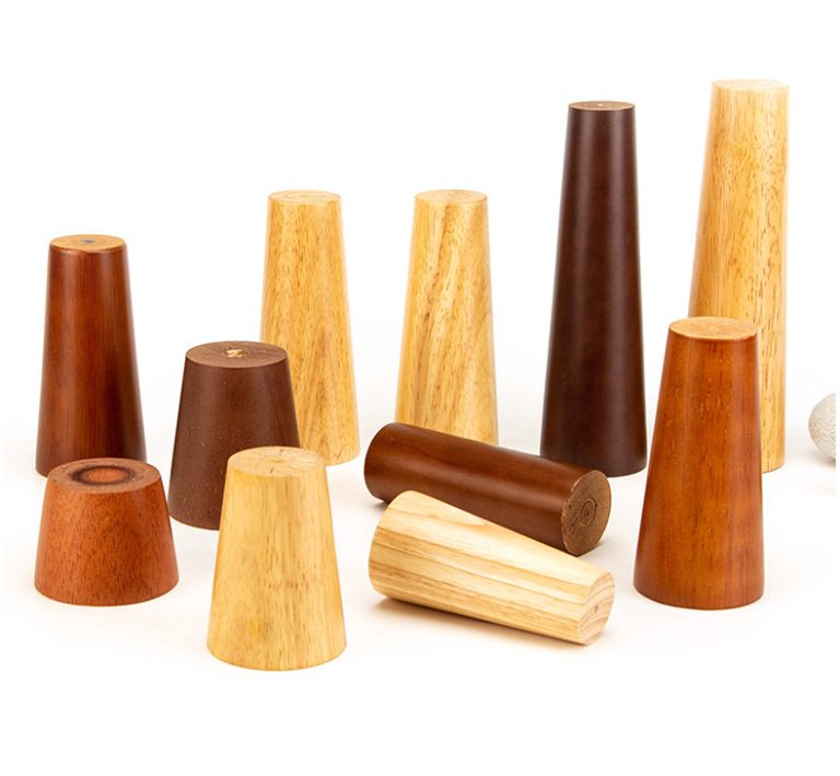 YUESHEN Custom Solid Wood Furniture Legs – Premium Sofa & Table Legs
