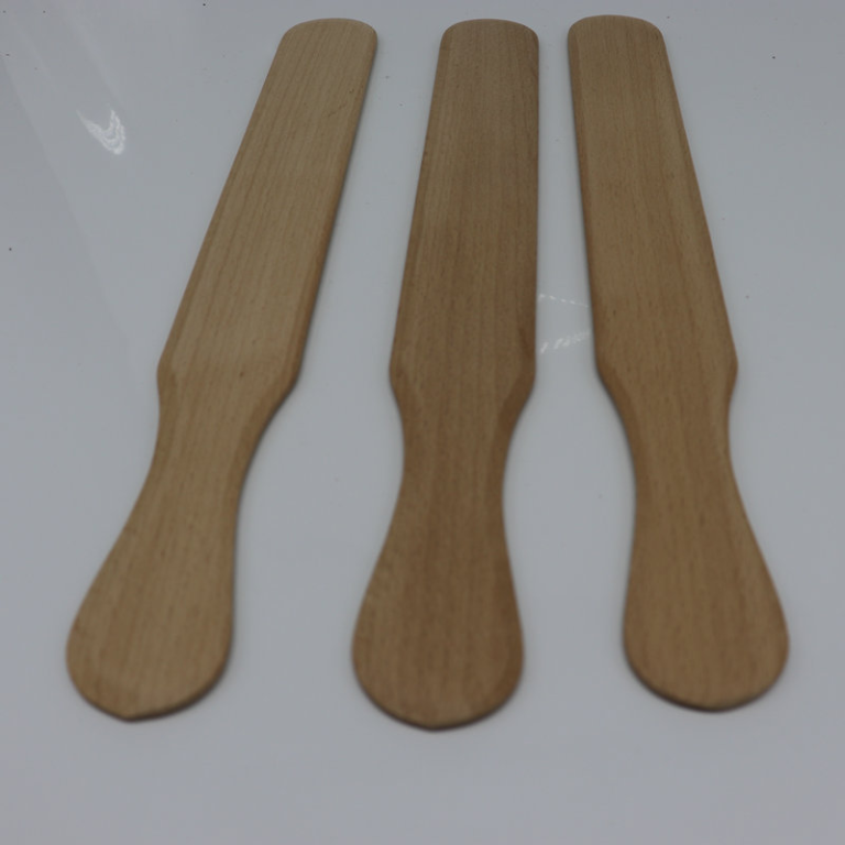 Eco-friendly Solid Beech Construction for beech wood cooking spatula