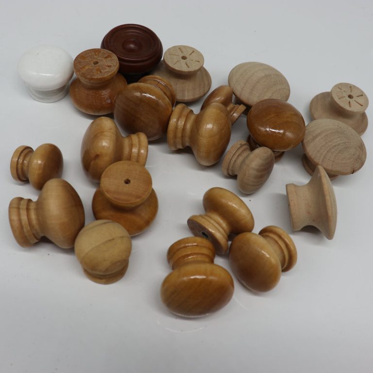 Premium Solid Wood Material For Wood Cabinet Knobs