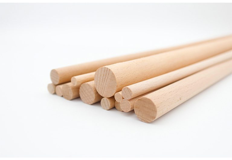 Premium Natural Beech Material for Durable beech round wooden stick